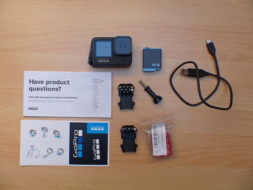 gopro hero 9 black batterie accessoires